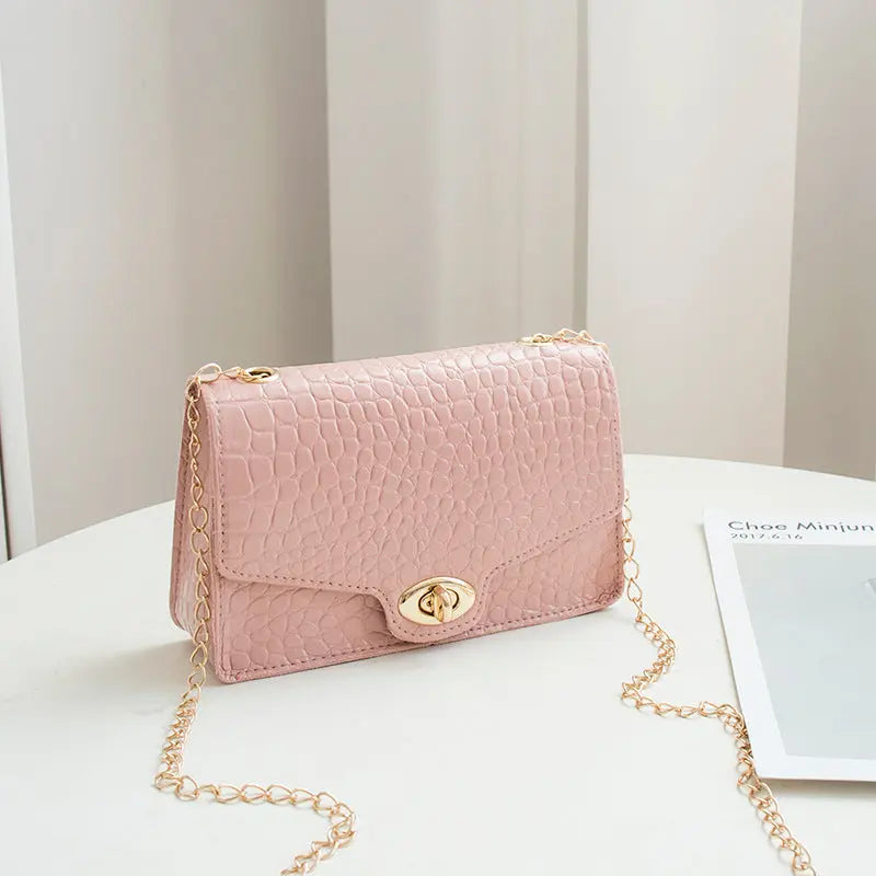 Women's Casual Fashion Stone Pattern Shoulder Bag - Glam WOW