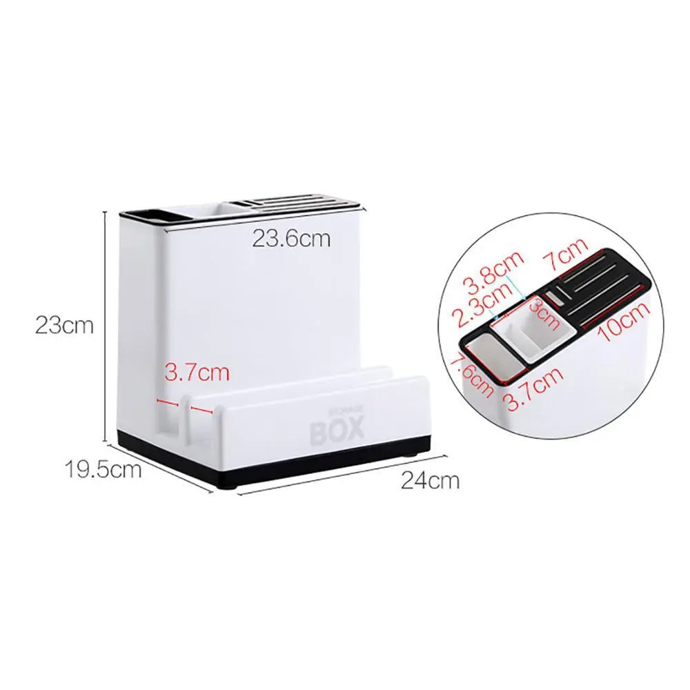 Tableware Storage Holders Kitchen Knife Plastic Storages Racks For Kitchen Convenience Cabinet Kitchen Gadgets - Glam WOW