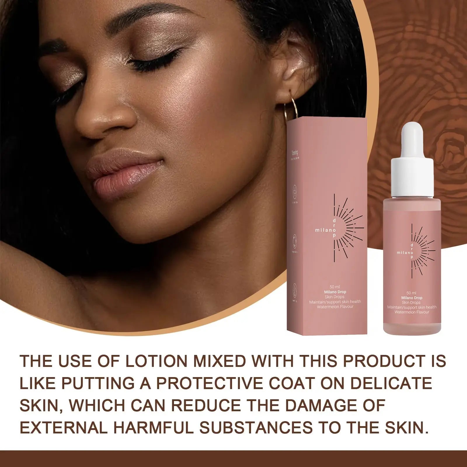 Tanning Face Serum Face Body Tanning Bed Outdoor Fine Line Repair Skin Serum Dark Bronzer Self Tanning Serum Drops - Glam WOW